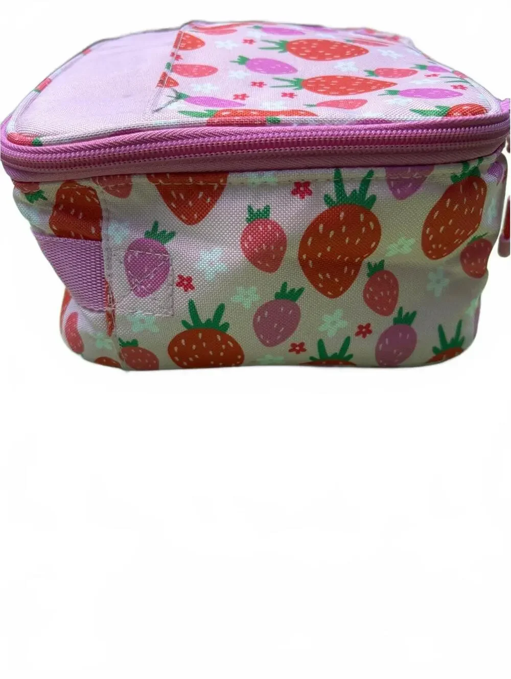 Dreassdoodles Strawberry Patterned Small Storage Pouch with